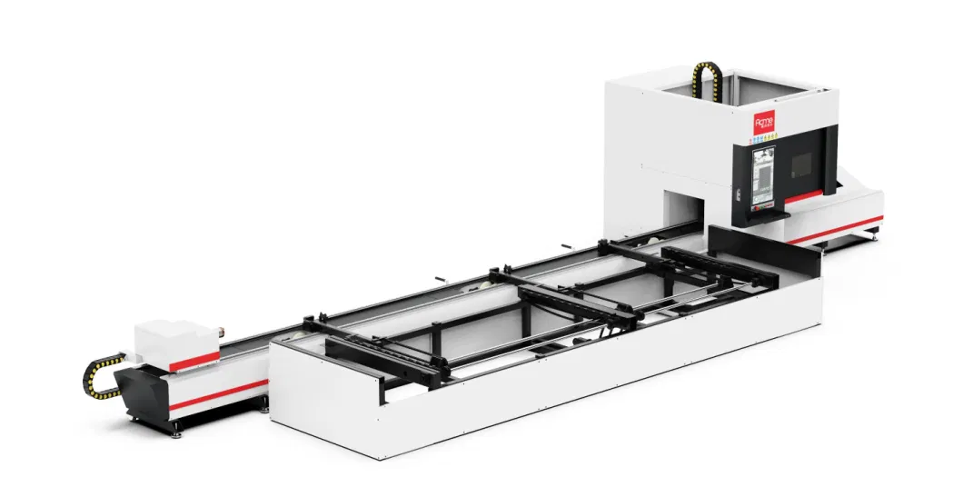 Automatic Load 3kw Pipe Tube Angle Channel CNC Laser Cutting Machine Equipment