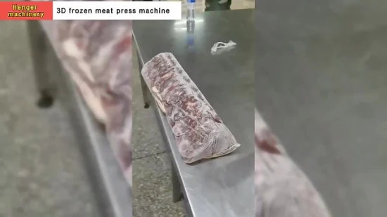 High Quality Double Die Meat Press and Meat 3D Form Pressing Machine for Industry