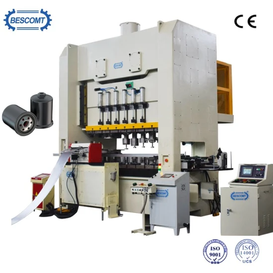 Four Post Car Air Filter Making Punching Press Machine